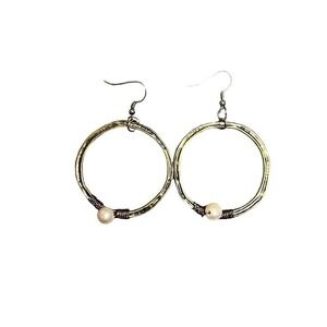 *Buy2Get1‎ Women Earrings Metal Big Fashion Beads Hook Pair Handmade CMS-B